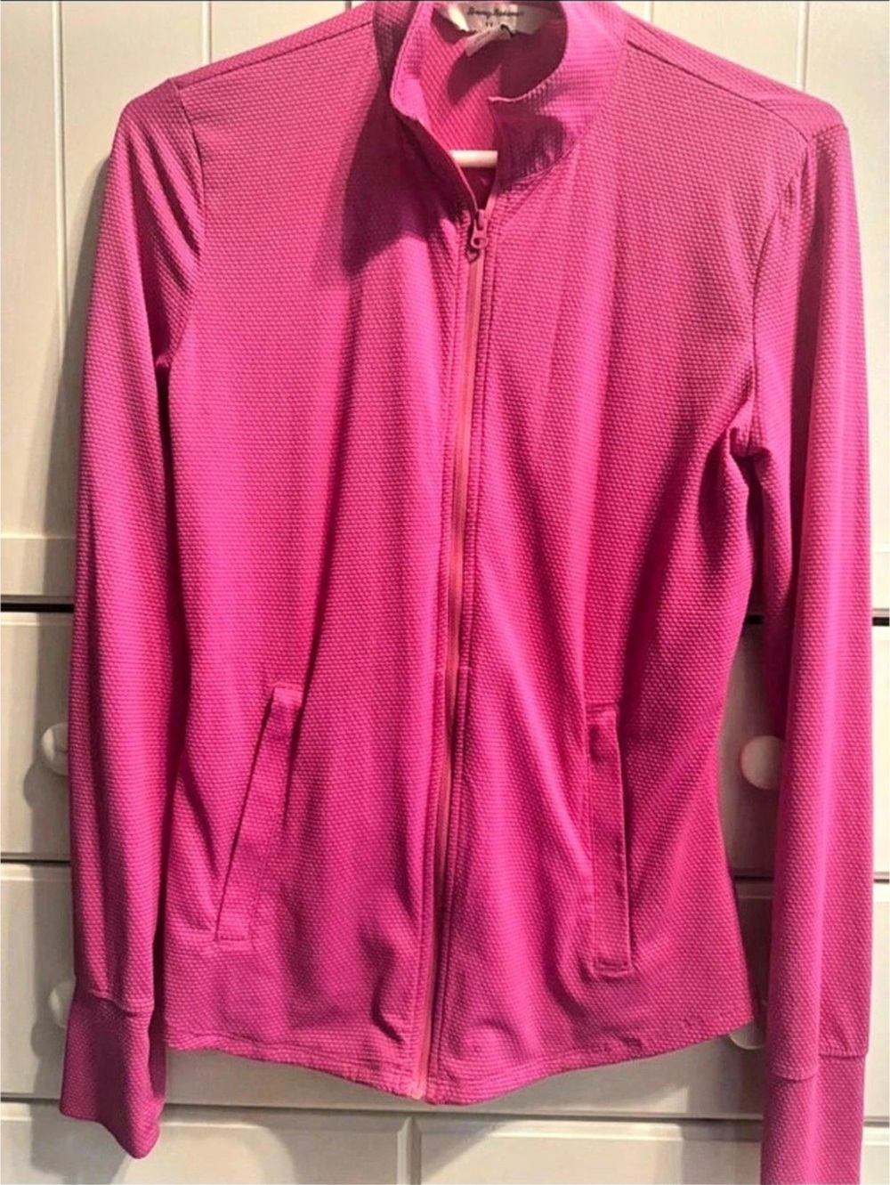 Tommy Bahama Golf Textured Full-Zip Jacket Pink